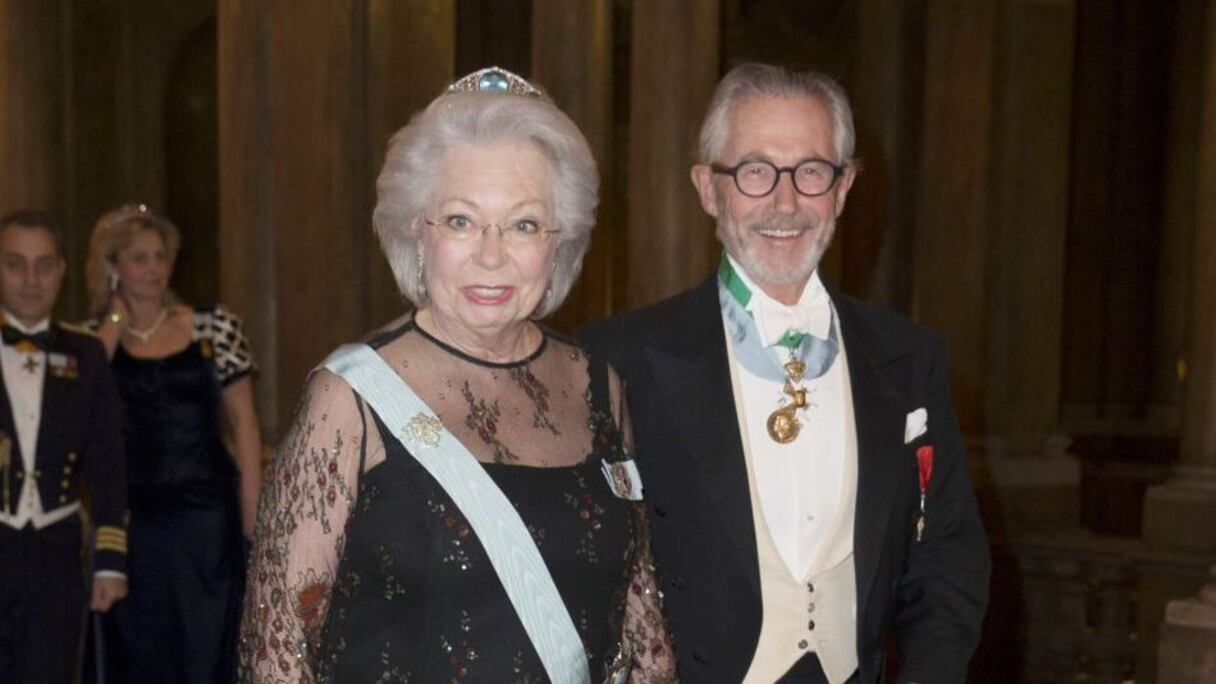 الأميرة السويدية ماغنيسون كريستينا بيرناديت، رفقة زوجها ماغنيسون تورز كوستا
