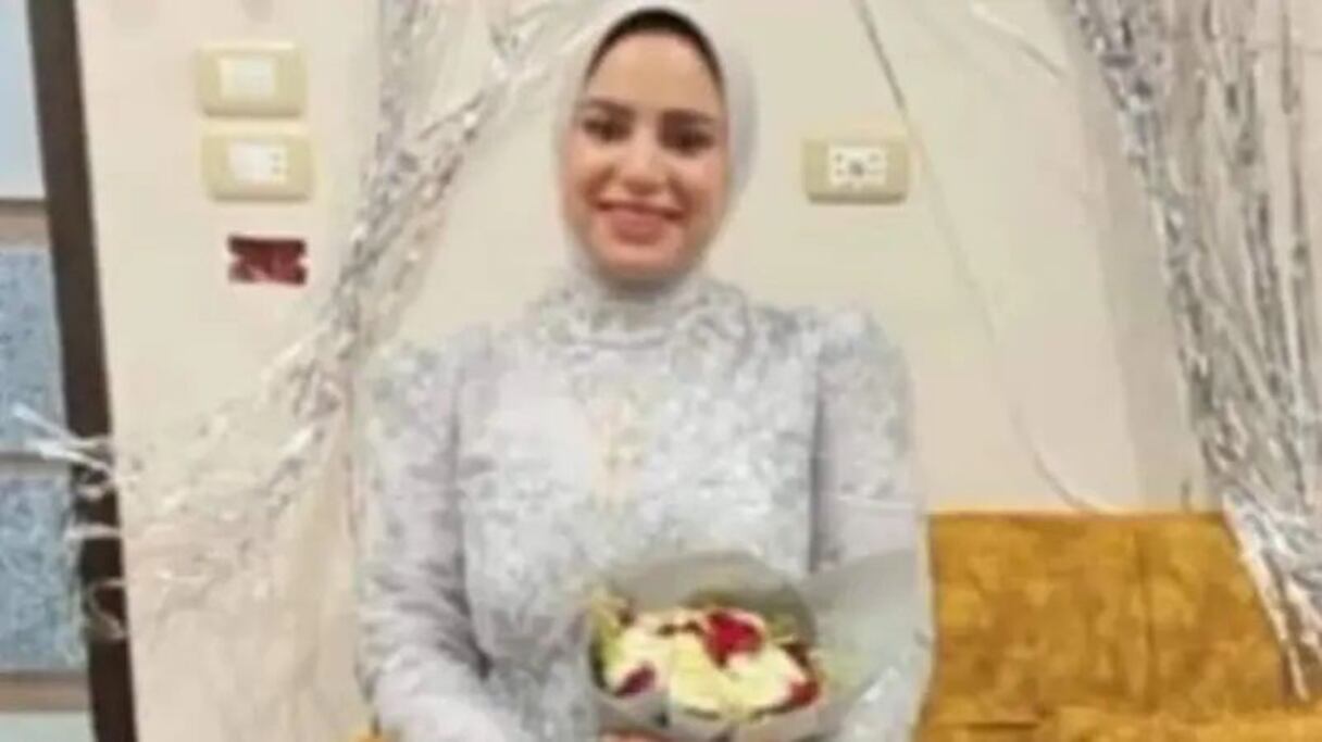 العروس المصرية إيمان عماد
