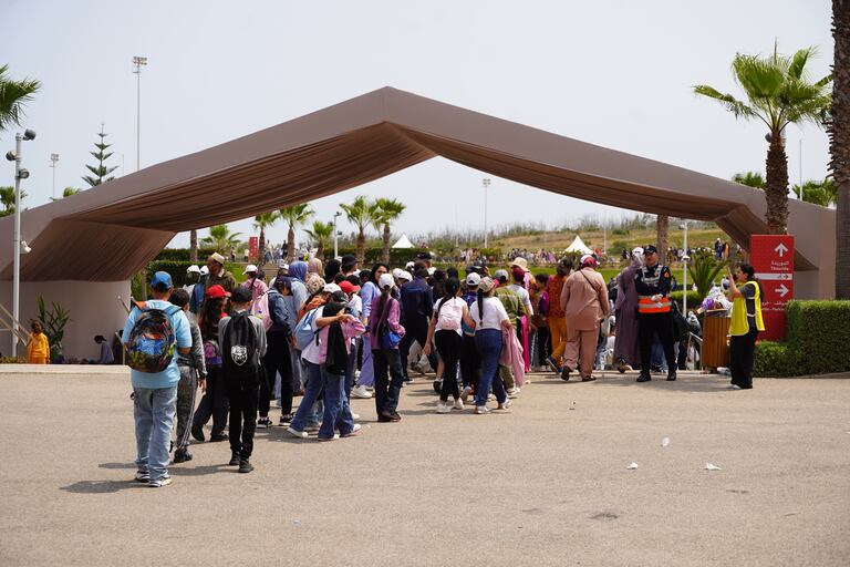 حضور الأطفال بالأيام المفتوحة للأمن الوطني