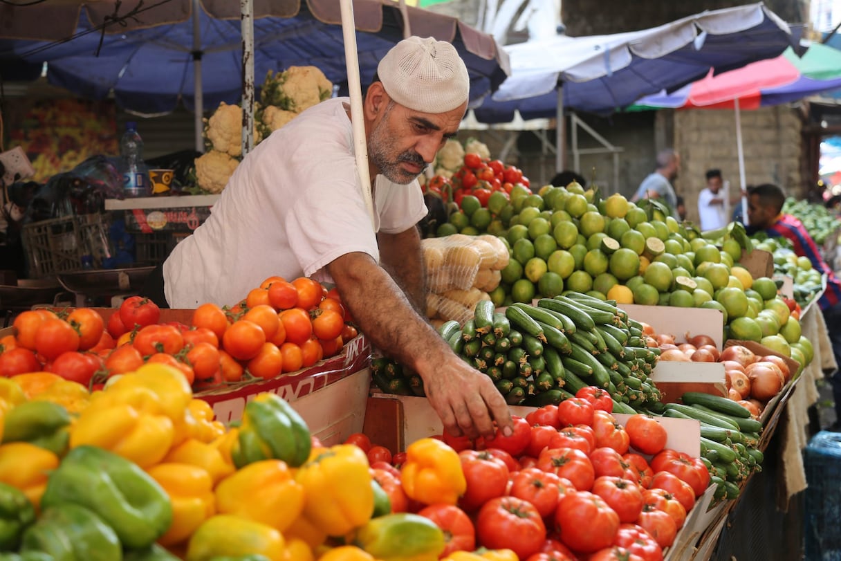 بائع خضر بالمغرب