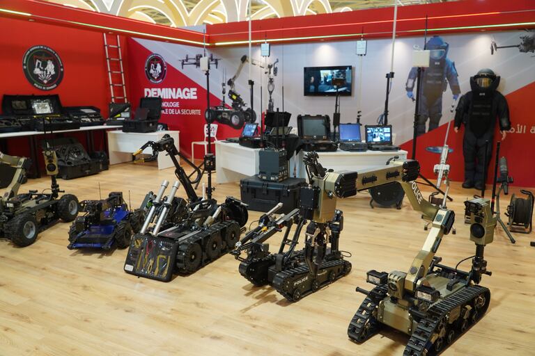 الشرطة المكلفة بتفكيك المتفجرات