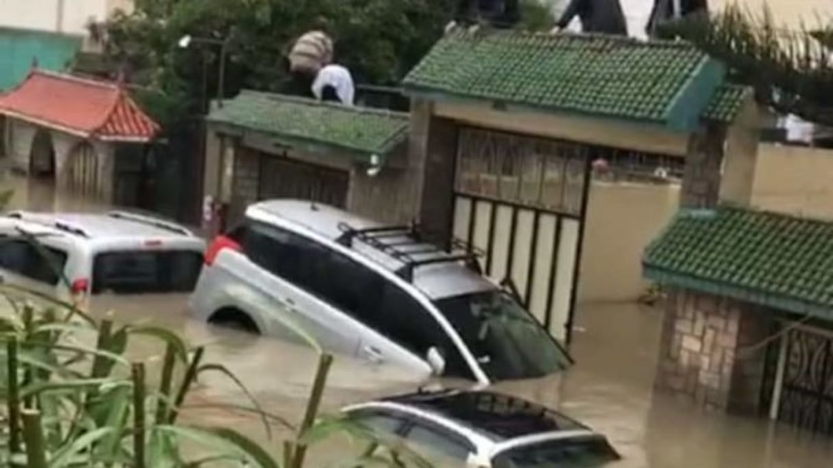 لحظة وقوع فاجعة طنجة
