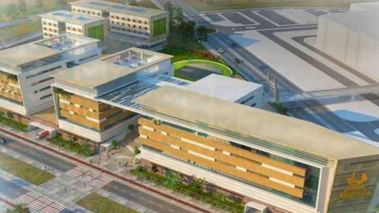 مشروع الإقامات الجامعية بالمحمدية
