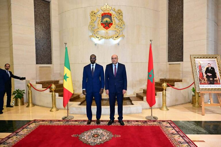 حمدي ولد الرشيد ورئيس الوزراء السينغالي