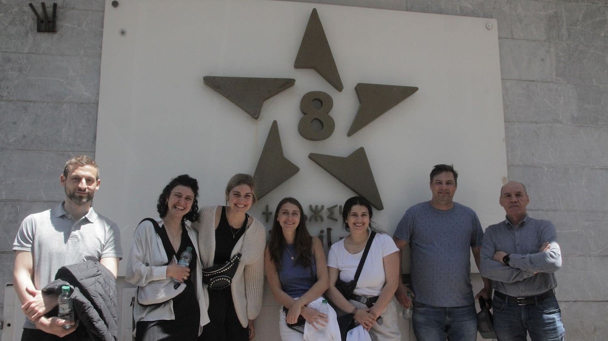 طلبة بلجيكيون يطلعون على تطورات الشركة الوطنية للإذاعة والتلفزة