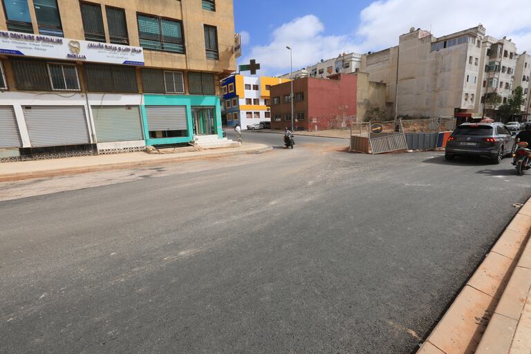 أشغال ربط ديور النصراني بالممرات تحت الأرضية لدار بوعزة