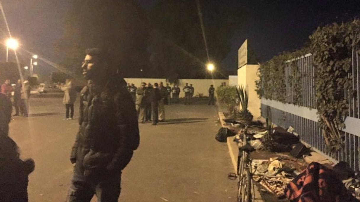 اعتصام الأساتذة المتدربين بإنزكان
