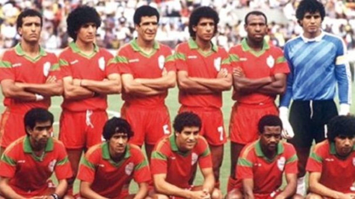 أول منتخب مغربي يشارك في كأس العالم عام 1970 بالمكسيك
