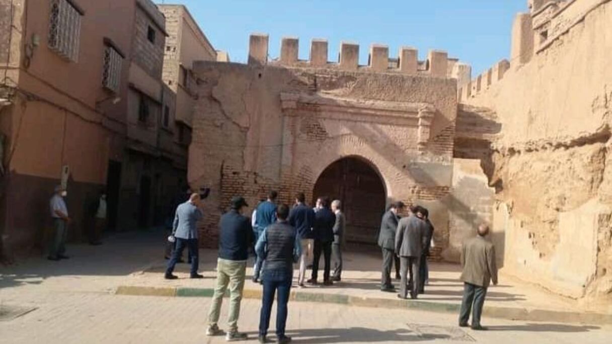 وفد أمريكي يزور باب ولاد بونونة بتارودانت
