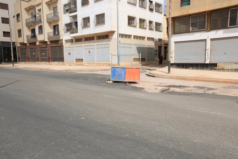 أشغال ربط ديور النصراني بالممرات تحت الأرضية لدار بوعزة