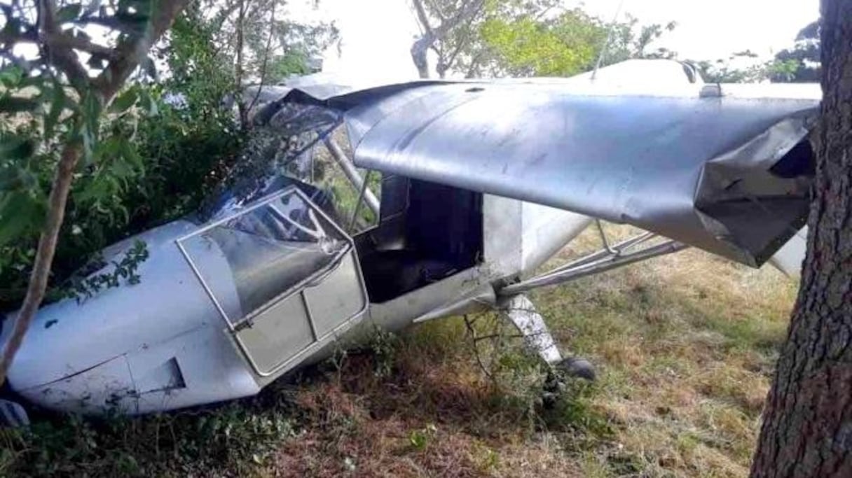 سقوط طائرة في ضواحي طنجة
