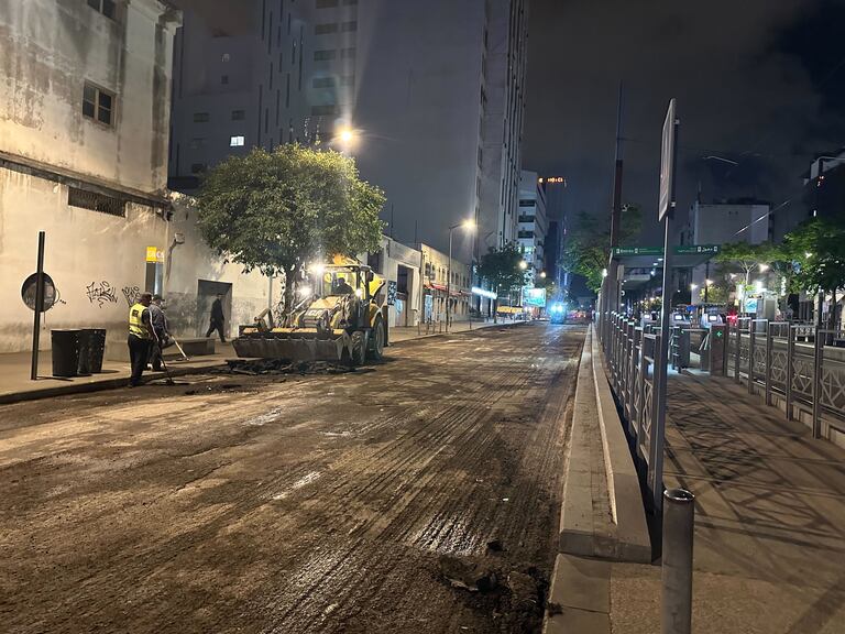 تهيئة شارع عبد المومن بالبيضاء