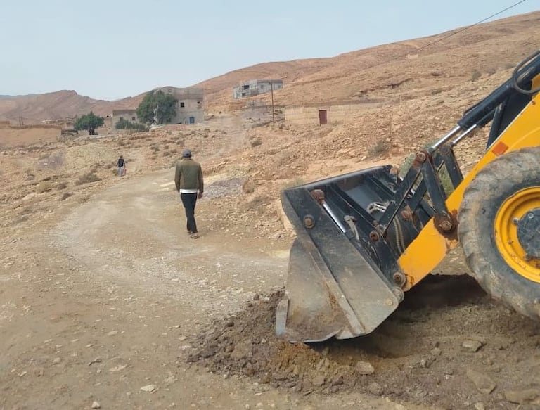 خسائر وأضرار مادية كبيرة لحقت بمنشآت وبنايات بإقليم طاطا جراء الفيضانات