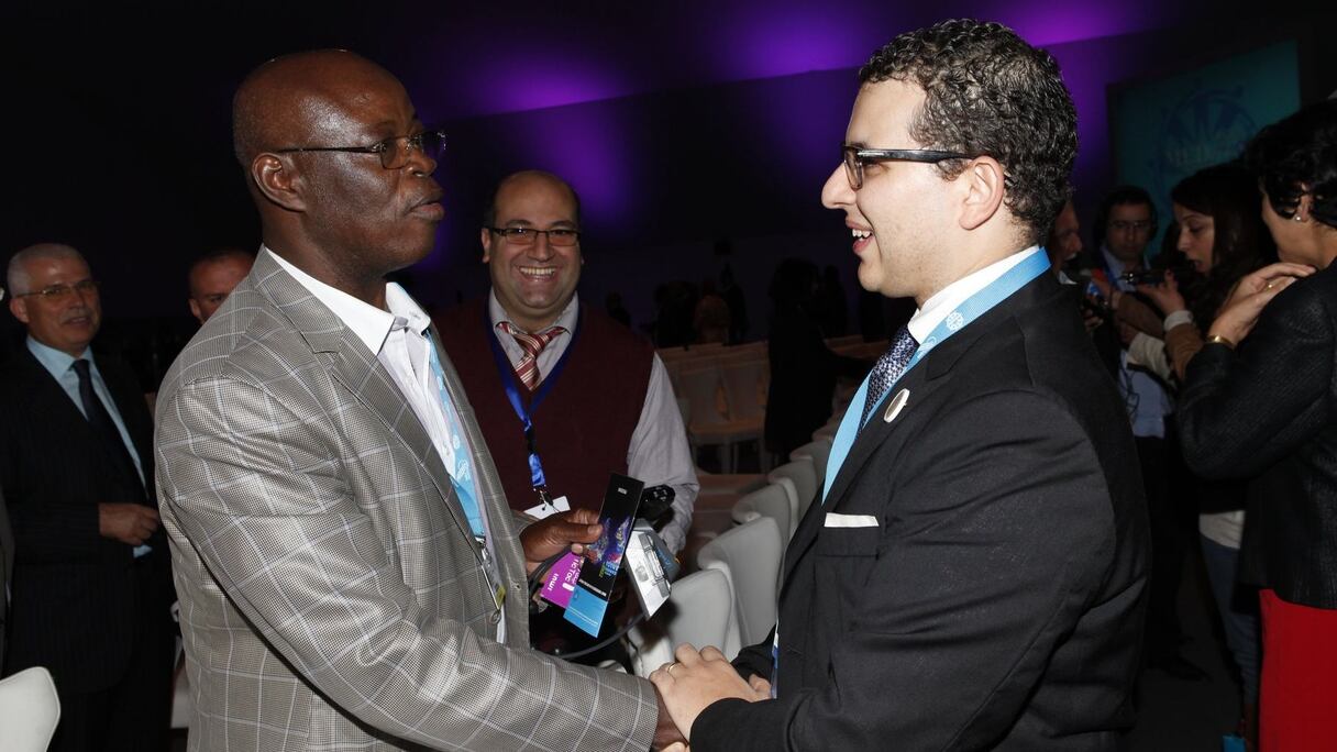 ابراهيم الفاسي الفهري نجل المستشار الملكي ومدير ملتقى ميدايز
