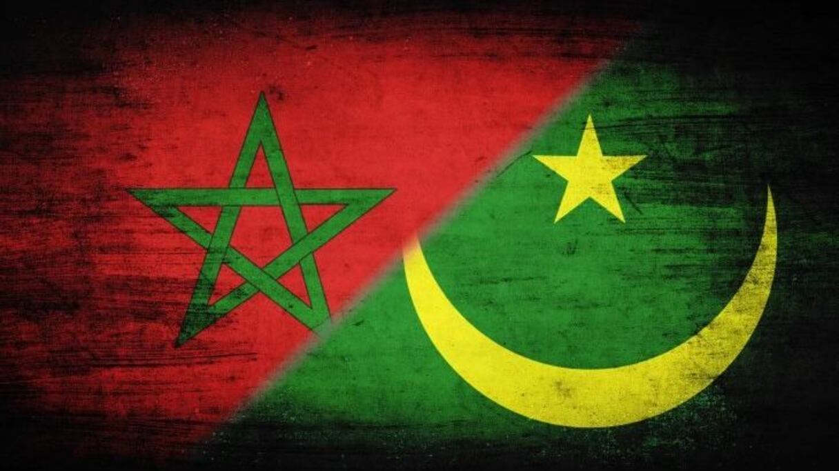 علم موريتانيا والمغرب
