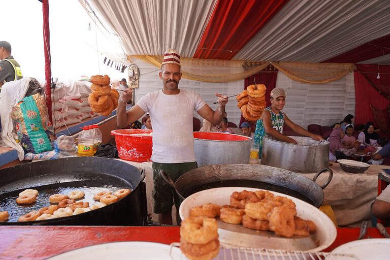 مأكولات شعبية بموسم مولاي عبد الله