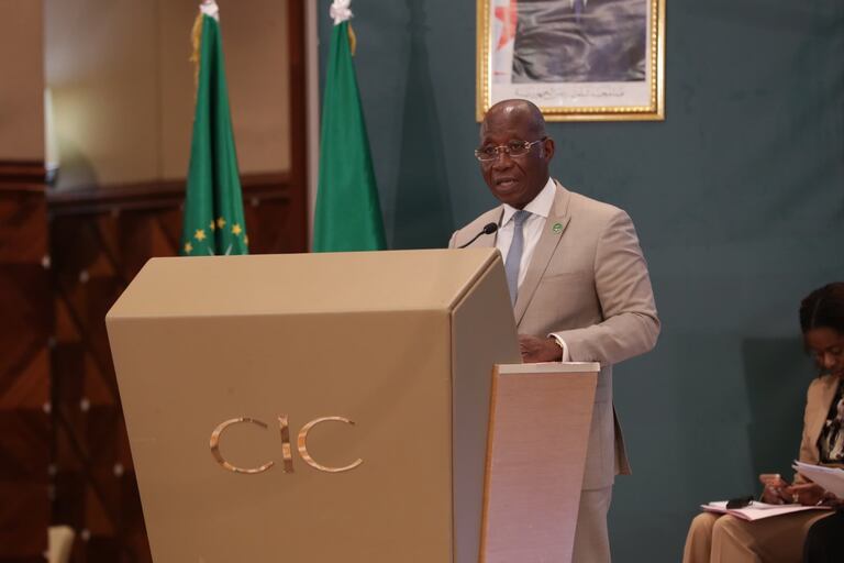 Le ministre ivoirien des Affaires étrangères, de l’Intégration africaine et des Ivoiriens de l’Extérieur, Léon Kacou Adom.