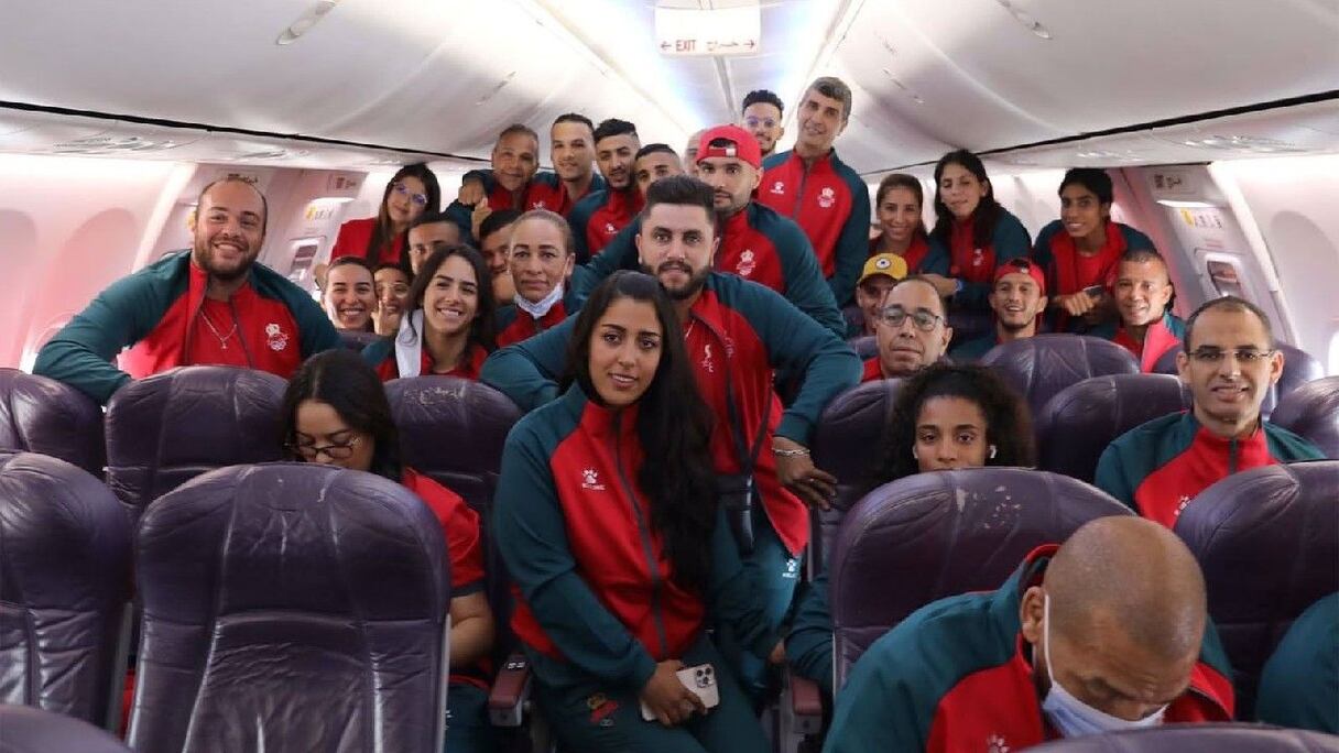 الدفعة الأولى من الوفد المغربي المشارك في الدورة الـ19 من منافسات ألعاب البحر الأبيض المتوسط
