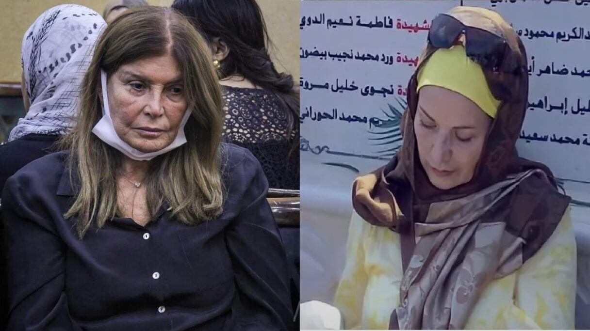 رغدة وميرفت أمين
