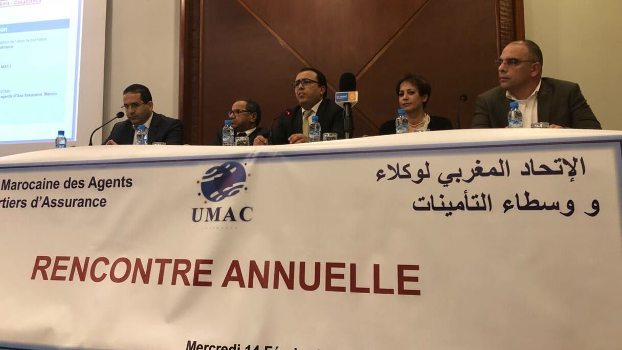 من الجمع السنوي لاتحاد وكلاء التأمين
