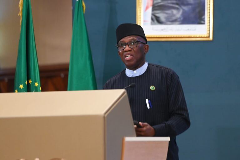 Le Commissaire de l’Union africaine aux affaires politiques, à la paix et à la sécurité, Bankole Adeoye.