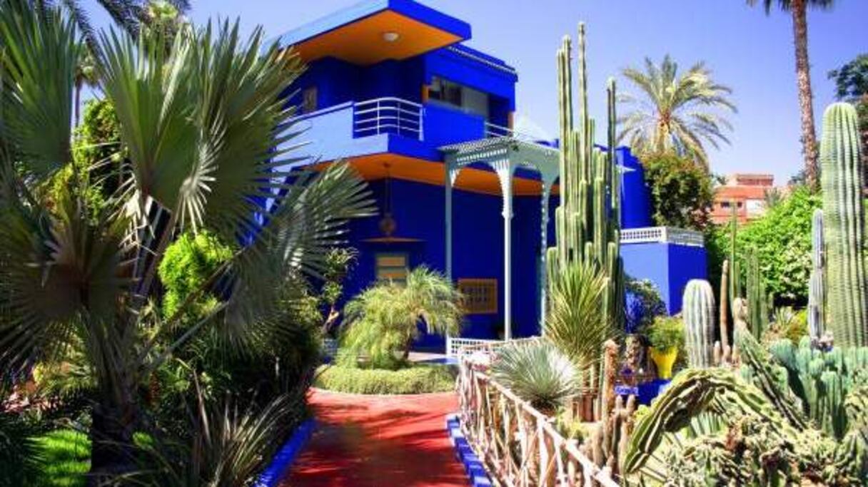 جانب من حديقة ماجوريل
