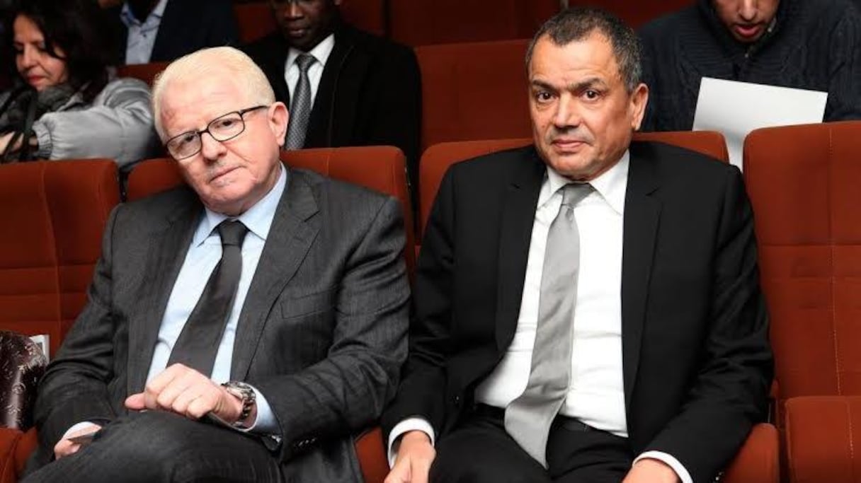 عمر بونجو وأبوبكر الجاي من مجموعة "التجاري وفا بنك"
