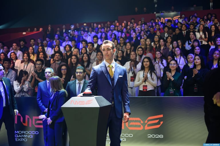 Moulay El Hassan lors de la 3ᵉ édition du Morocco Gaming Expo (MGE 2026).
