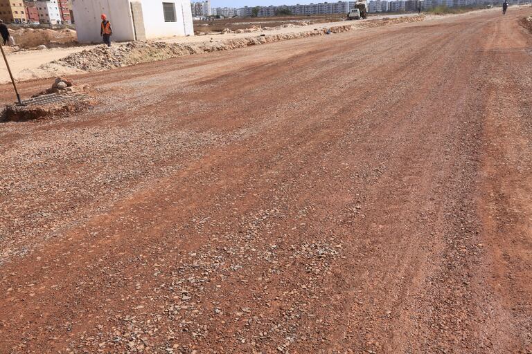 أشغال ربط ديور النصراني بالممرات تحت الأرضية لدار بوعزة