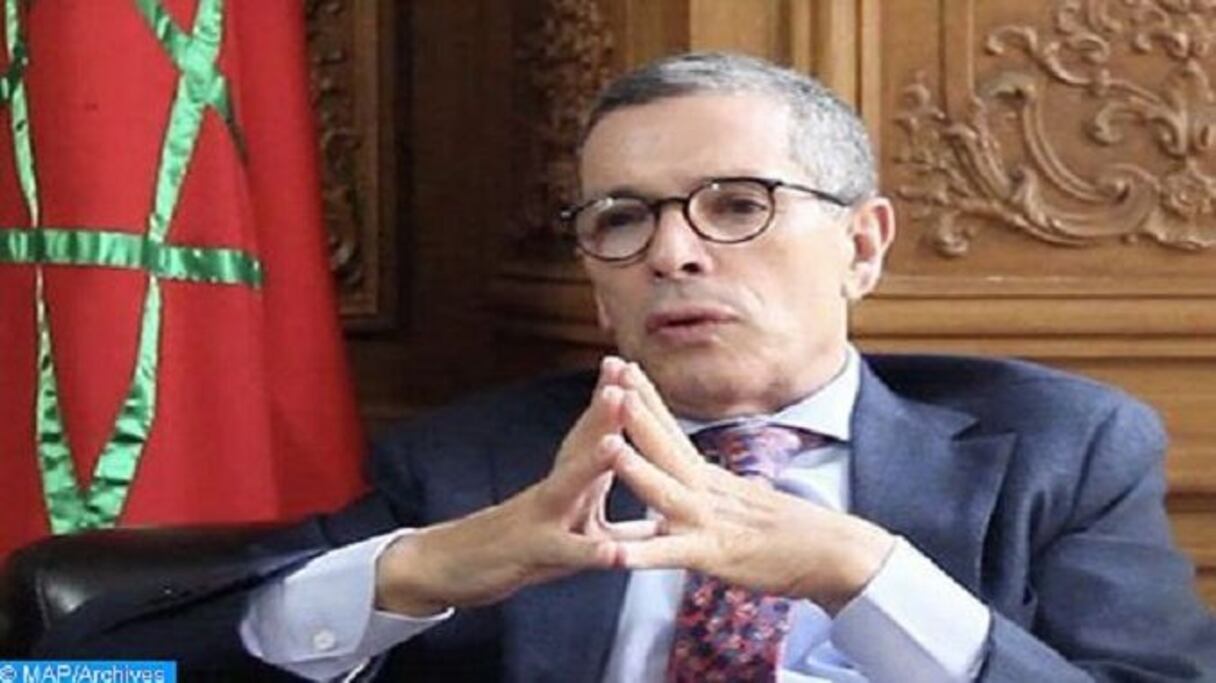 محمد عامر سفير المغرب ببروكسيل
