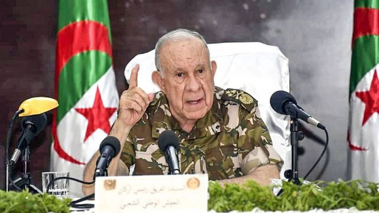 سعيد شنقريحة، رئيس أركان الجيش الجزائري
