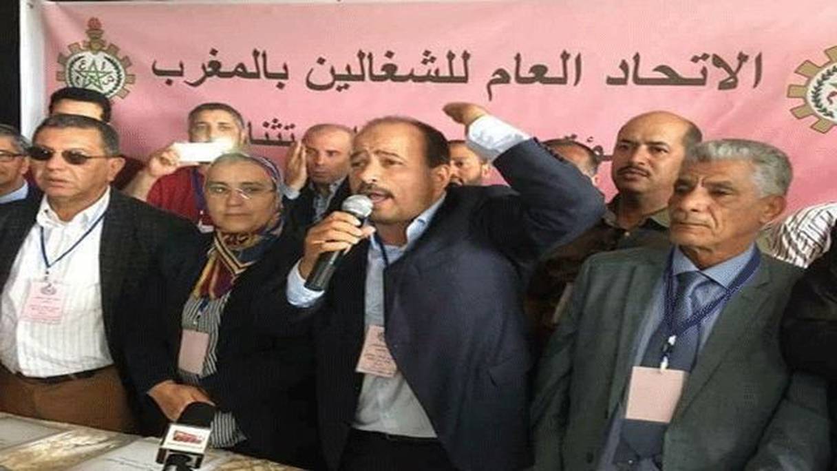 نعمة ميارة، الكاتب العام لنقابة الاتحاد العام للشغالين بالمغرب
