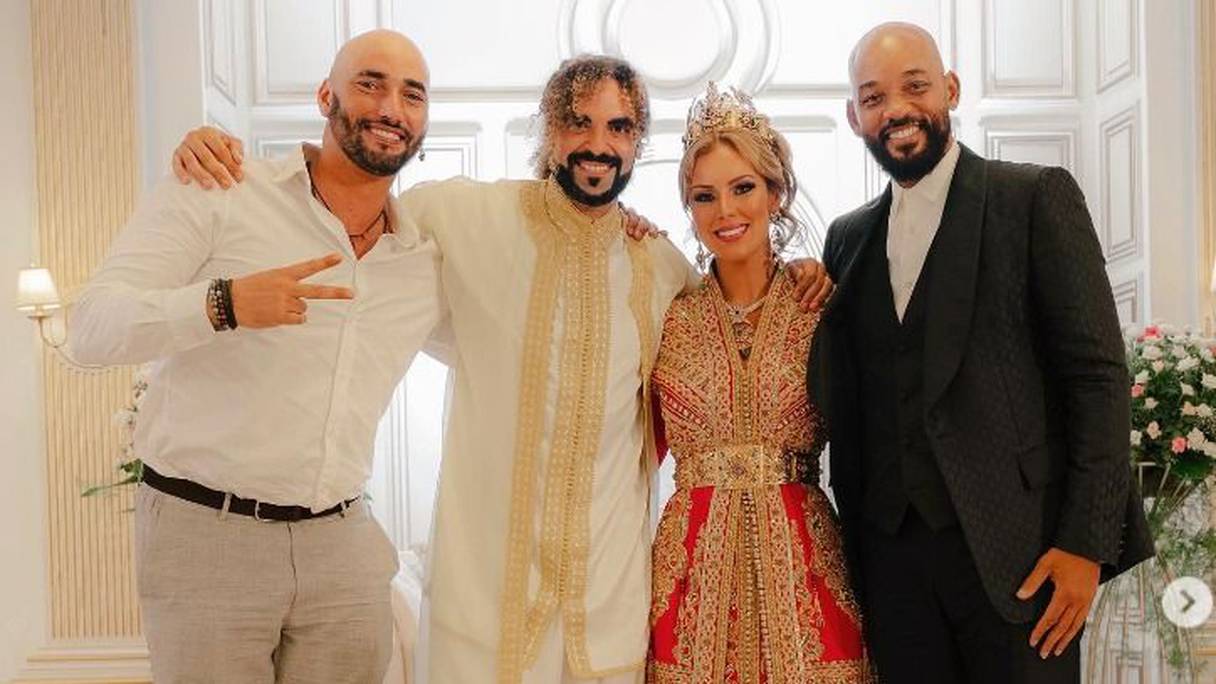 ويل سميث في حفل زفاف المخرج المغربي عادل العربي
