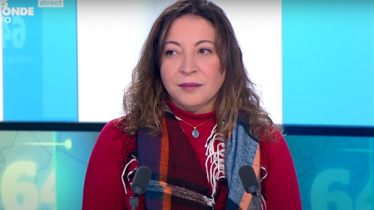 الناشطة السياسية الجزائرية / الفرنسية أميرة بوراوي